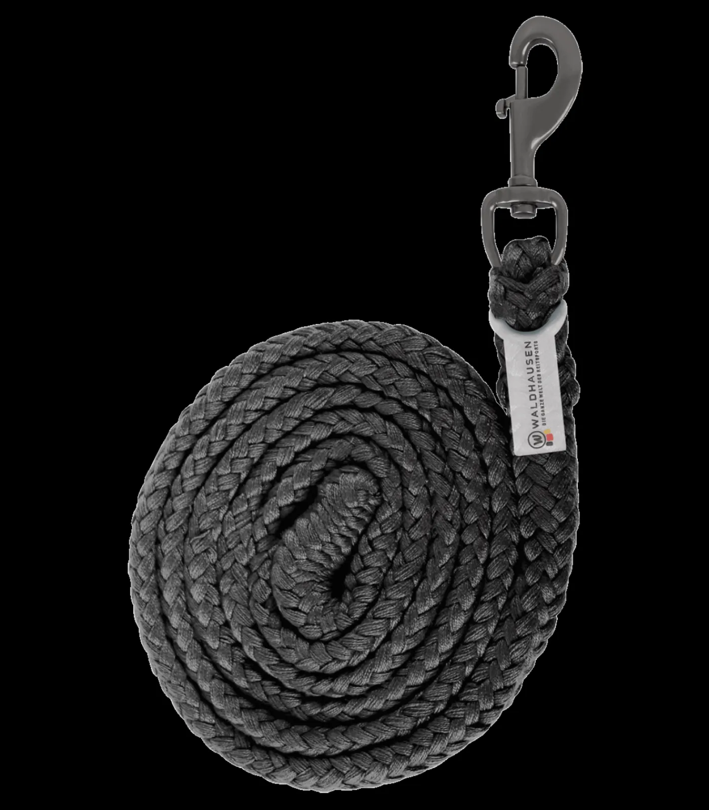 Waldhausen Anbindestrick Plus Karabiner, dunkle Beschläge Online
