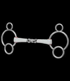 beris 3-Ring Gebiss, doppelt gebrochen medium Clearance