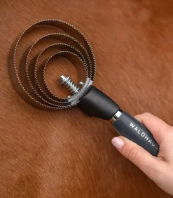 Waldhausen Federstriegel mit Gelgriff Hot