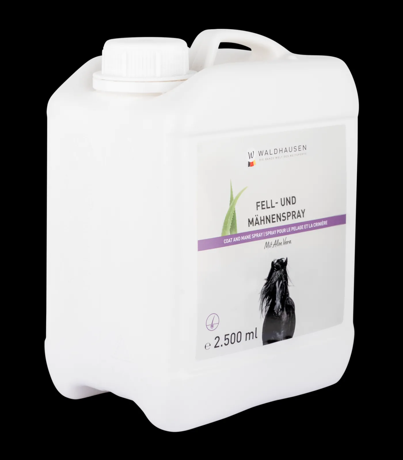 Waldhausen Fell- und Mähnenspray mit Aloe Vera, 2500 ml Discount