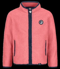 ELT Fleece Jacke Lucky Lana, Kids rosarot/Lucky Heart Discount