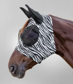 Waldhausen Fliegenmaske Puck Zebra schwarz/weiß Outlet