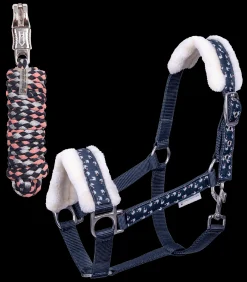 Waldhausen Halfter Set Lucky nachtblau/Lucky Clearance