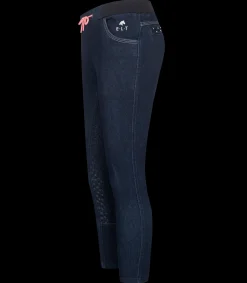 ELT Jeansreitleggings Lucky Lia, Kids nachtblau/Lucky Heart Best