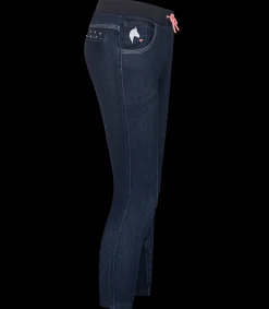 ELT Jeansreitleggings Lucky Lia, Kids nachtblau/Lucky Heart Best