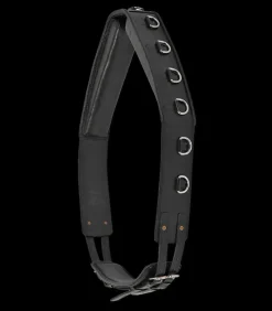 Waldhausen Longiergurt, Leder schwarz Hot