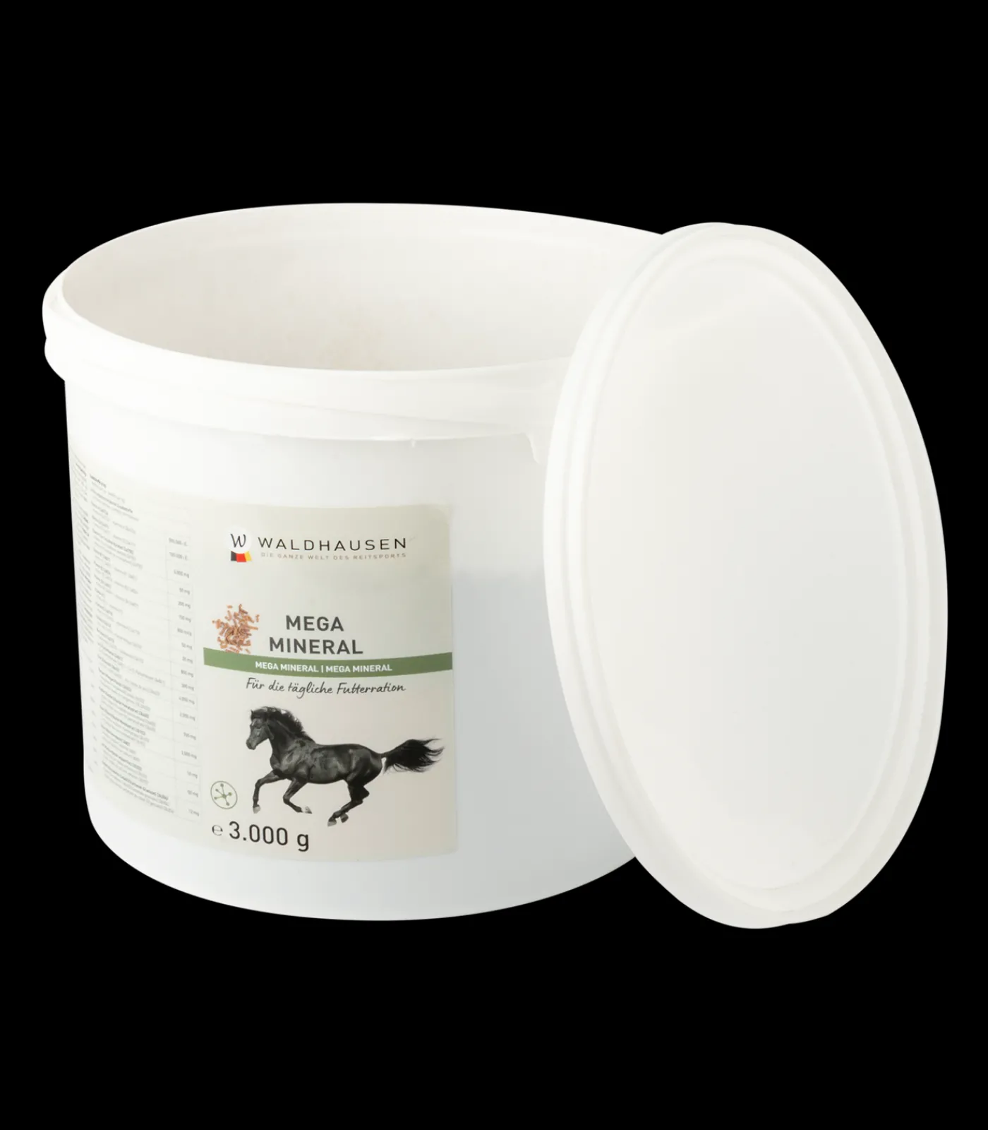 Waldhausen Mega Mineral - Für die tägliche Futterration, 3kg Hot