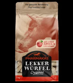 Pharmakas ® Lekkerwürfel Apfel, 1 kg Outlet