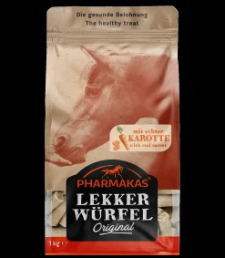 Pharmakas ® Lekkerwürfel Karotte, 1 kg Discount
