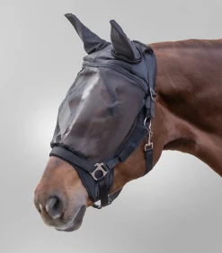 Waldhausen PREMIUM Fliegenmaske f. Halfter, mit Ohrenschutz Best