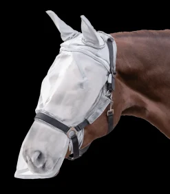 Waldhausen PREMIUM Fliegenmaske f. Halfter, mit Ohren- und Nasenschutz Discount