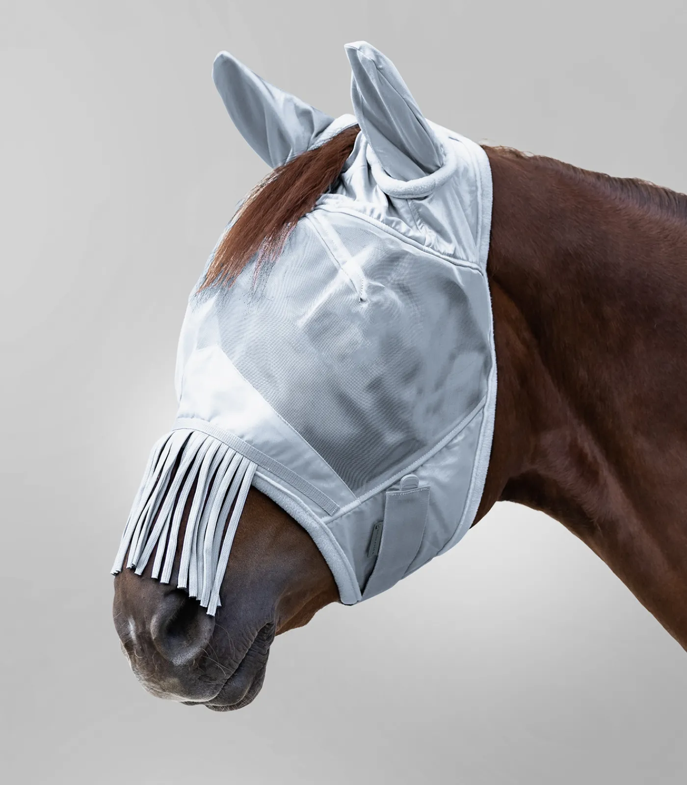 Waldhausen PREMIUM Fliegenmaske mit Ohrenschutz und Nasenfransen Discount