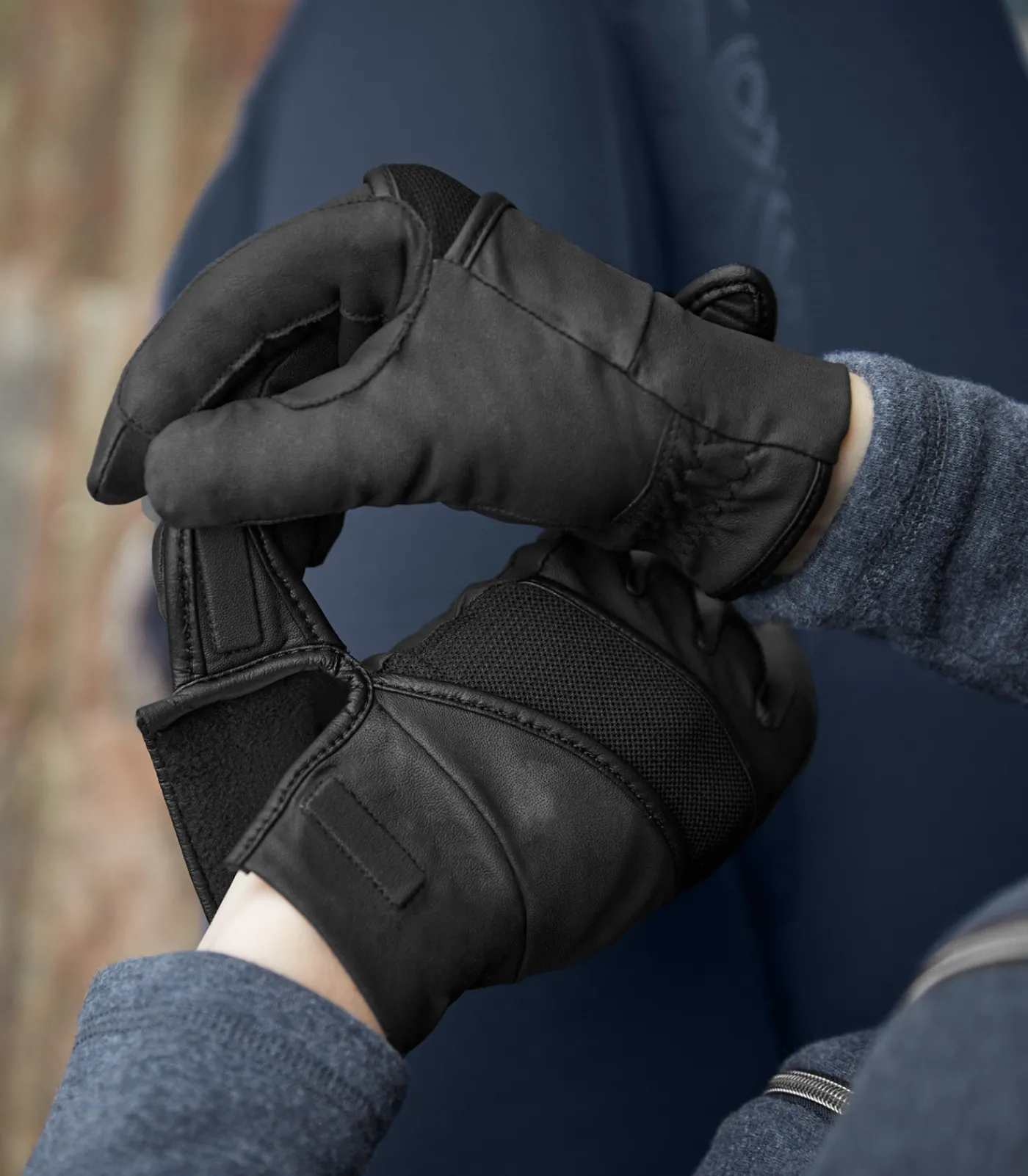 ELT Reithandschuh Magnetize Winter schwarz Outlet