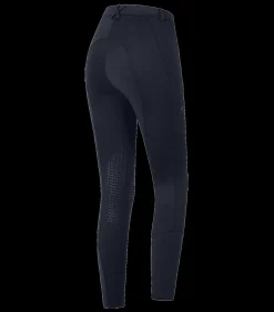 ELT Reithose Essential Knie Silikon, Damen tiefblau Sale