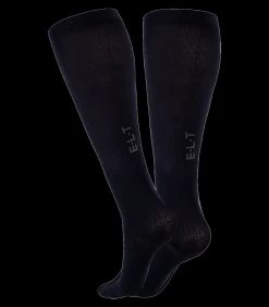 ELT Reitsocken Compression schwarz Clearance