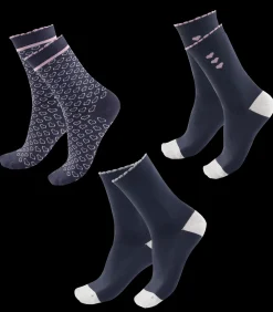 ELT Reitsocken Lucky Heart, Kids nachtblau/Lucky Heart Online