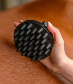 Waldhausen Rubber Groomer Zauberstriegel schwarz Online