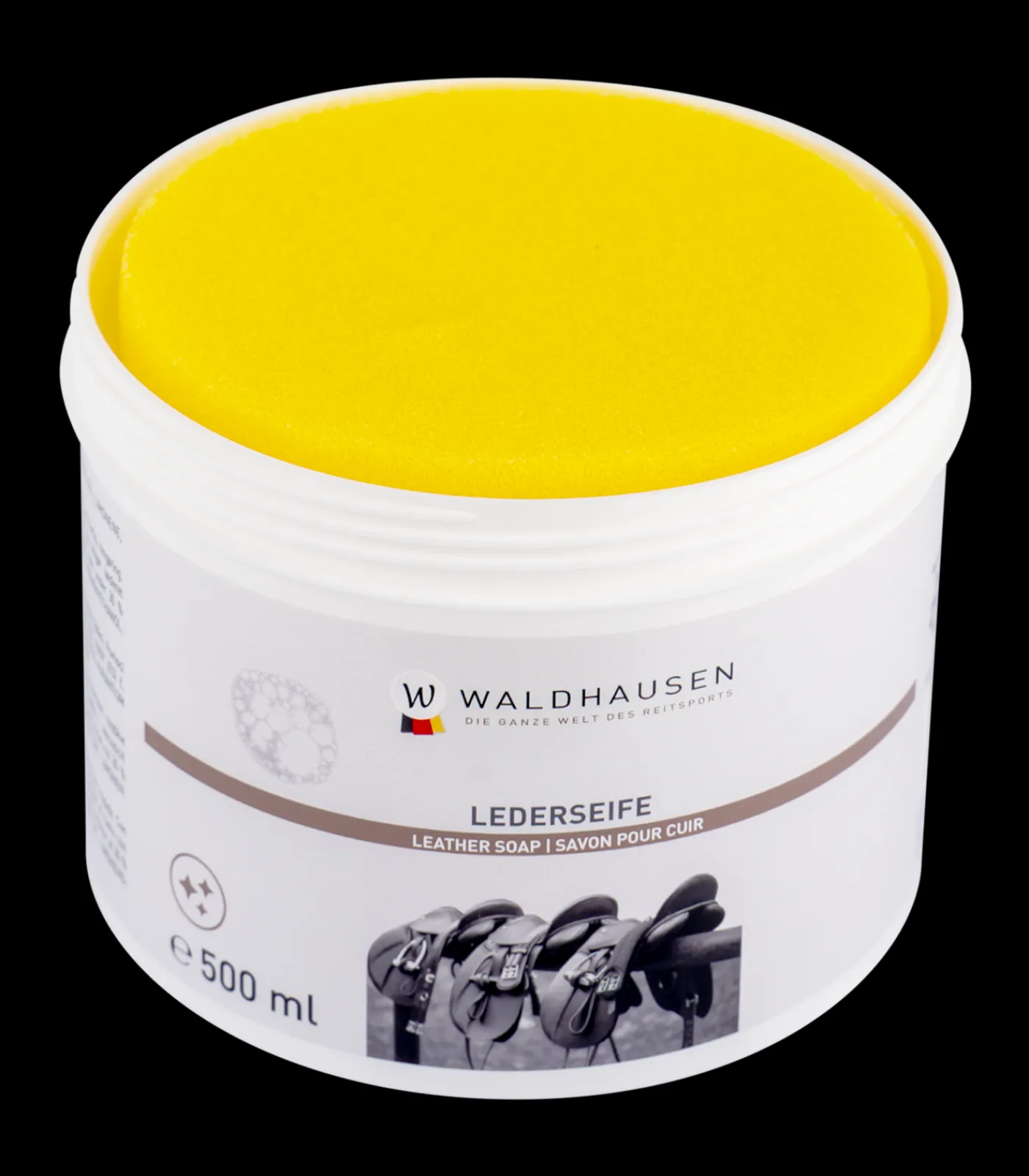 Waldhausen Sattel- & Lederseife in der Dose, 500 ml Hot