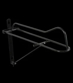 Waldhausen Sattelhalter, klappbar, Metall schwarz Hot