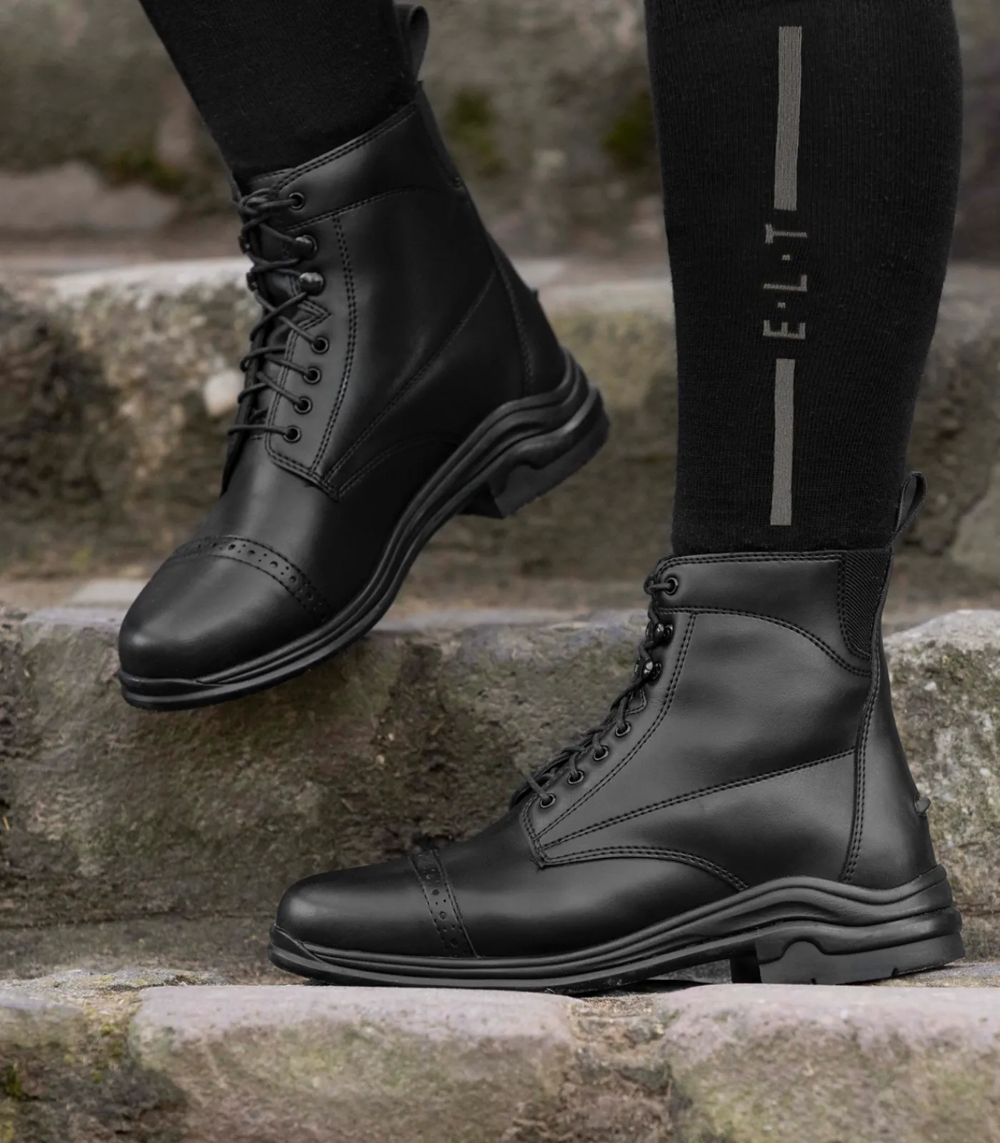ELT Schnürstiefelette Clever Comfort schwarz New