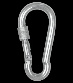 Waldhausen Sicherheits-Karabiner mit Schraubverschluss 9cm Clearance