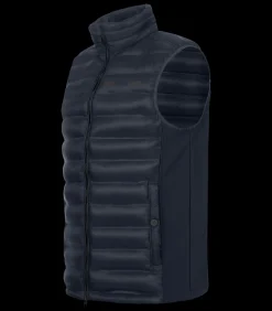 ELT Softshell-Mix Weste Maine, Herren tiefblau New