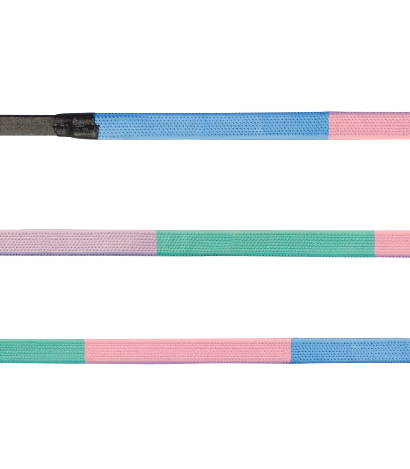 STAR Gummizügel Rainbow schwarz Hot