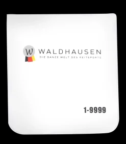 Waldhausen Startnummern Set, oval, mit Gummis Clearance