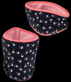 ELT Stirnband/Schal Set Lucky Lara, Kids nachtblau/Lucky Heart