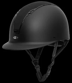 SWING Reithelm H22 schwarz matt/velvet Online