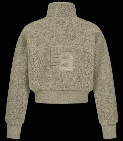 ELT Teddy Fleece Jacke Alba, Teens beigegrau Hot