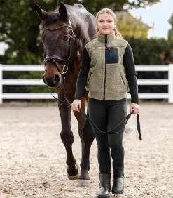 ELT Teddy Fleece Weste Alma, Teens beigegrau Outlet