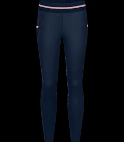 ELT Thermo Reitleggings Lucky Leni, Kids nachtblau/Lucky Hot