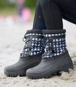 ELT Thermoschuh Lucky Snowfall, Kids nachtblau/Lucky Heart