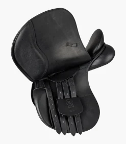 Waldhausen Vielseitigkeitssattel Comfort, Leder schwarz Discount