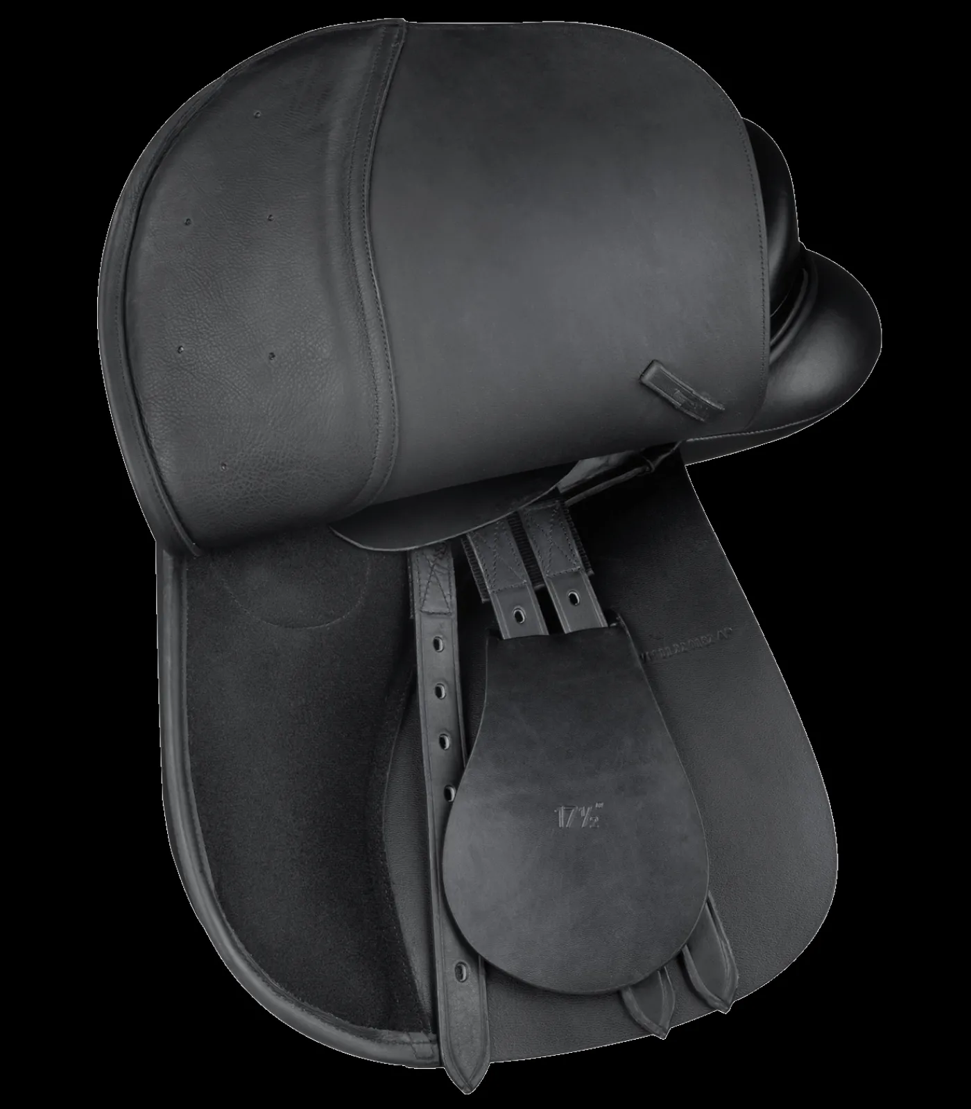 Waldhausen Vielseitigkeitssattel Premium, Leder schwarz Outlet