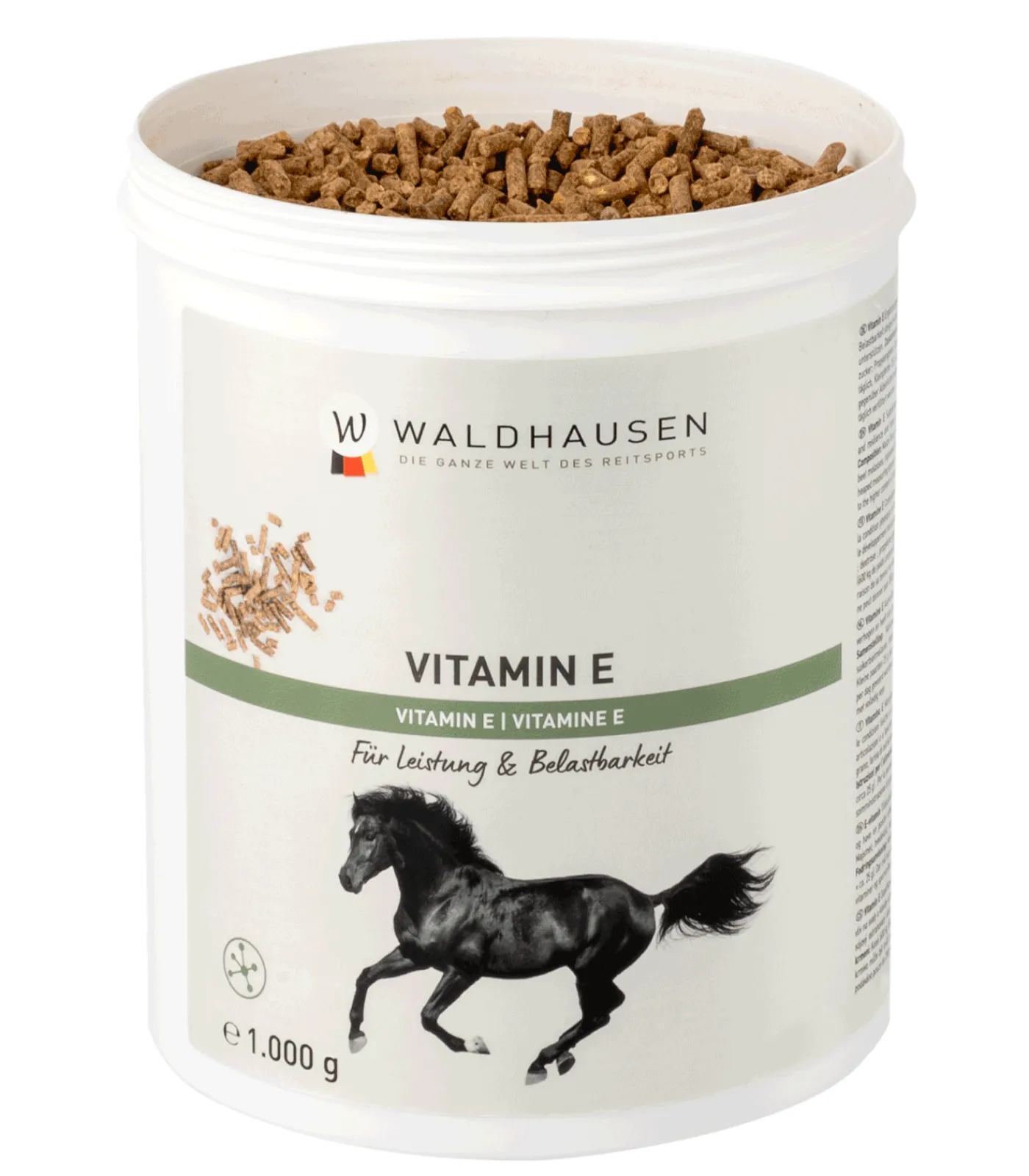 Waldhausen Vitamin E - Für Leistung & Belastbarkeit, 1kg Hot