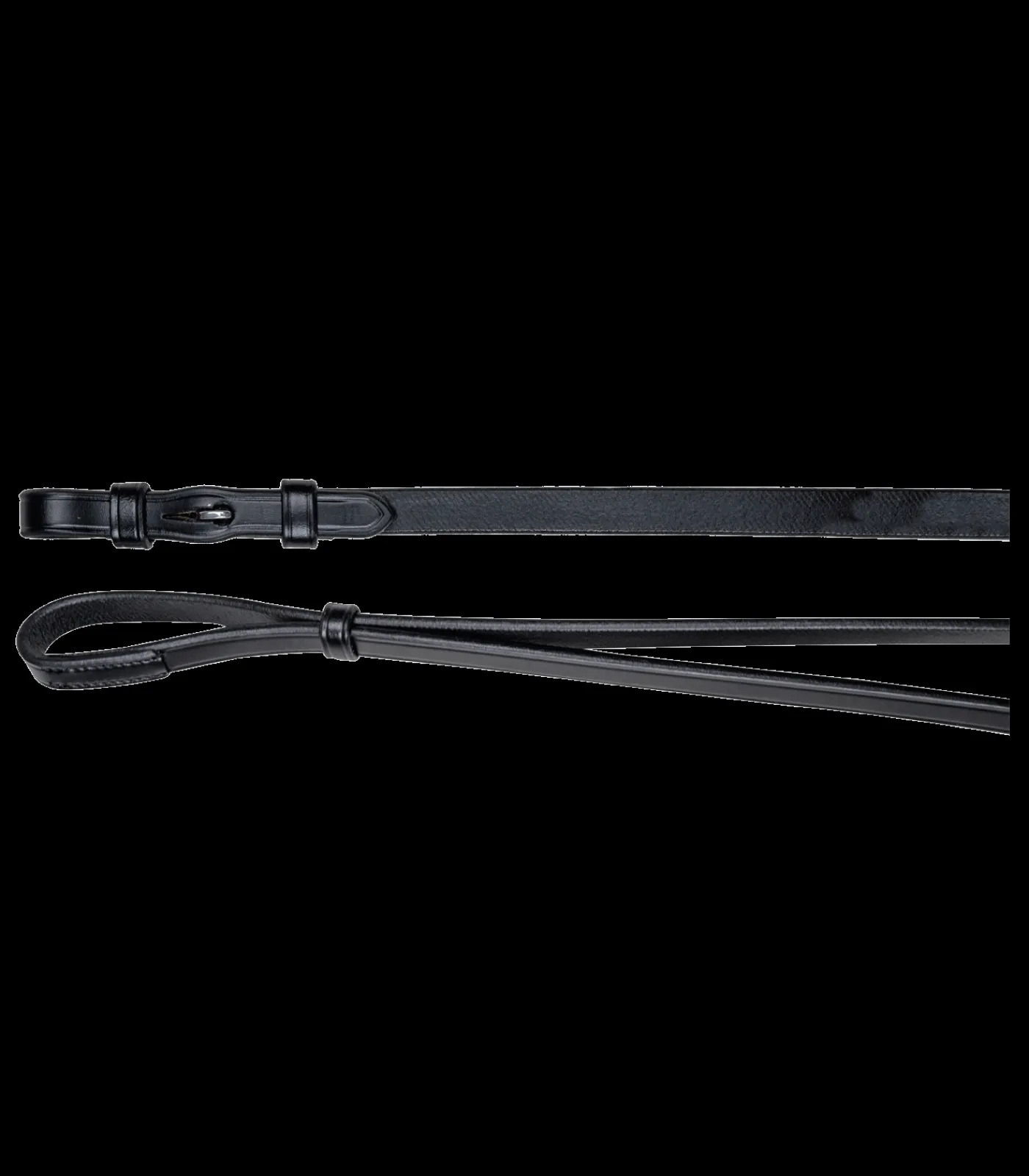 Waldhausen Leder-Kandarenzügel schwarz New