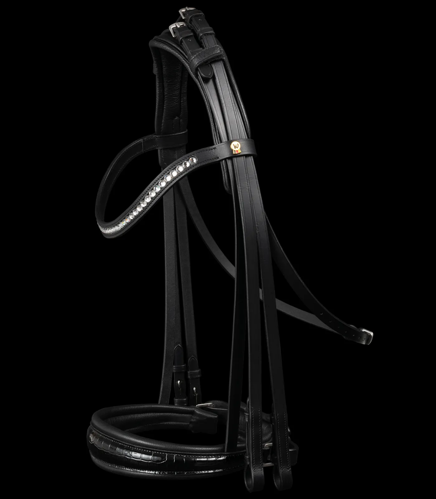 Waldhausen S-Line Kandarenzaum Magic schwarz Hot