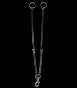 Waldhausen X-Line Martingalgabel mit Snap-Ringen schwarz New