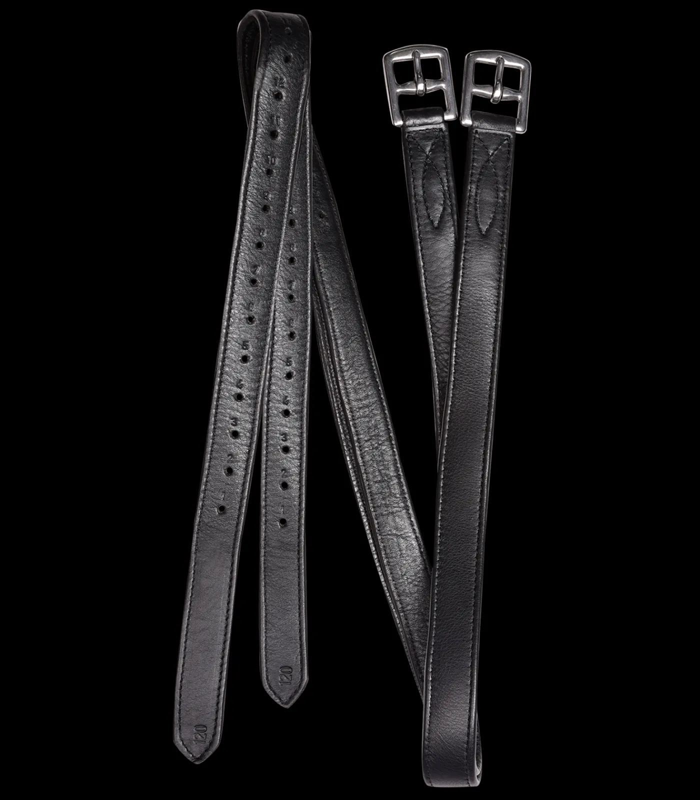 Waldhausen X-Line Steigbügelriemen Soft schwarz