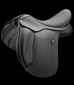 WINTEC 500 Vielseitigkeitssattel weit schwarz Clearance