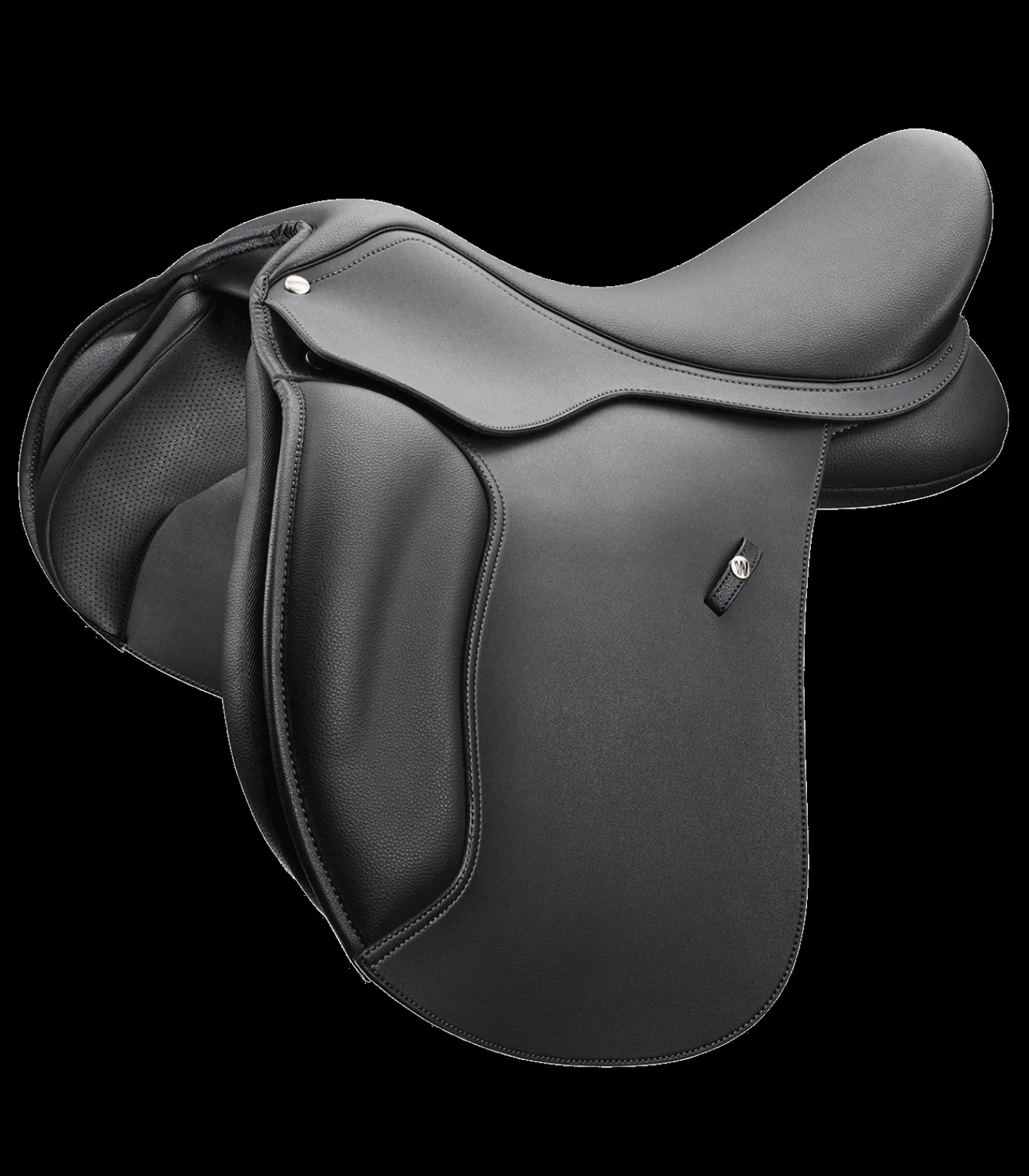 WINTEC 500 Vielseitigkeitssattel weit schwarz Clearance