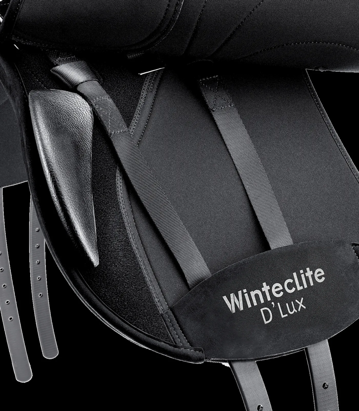 WINTEC Lite D’Lux Vielseitigkeitssattel Weit schwarz Sale