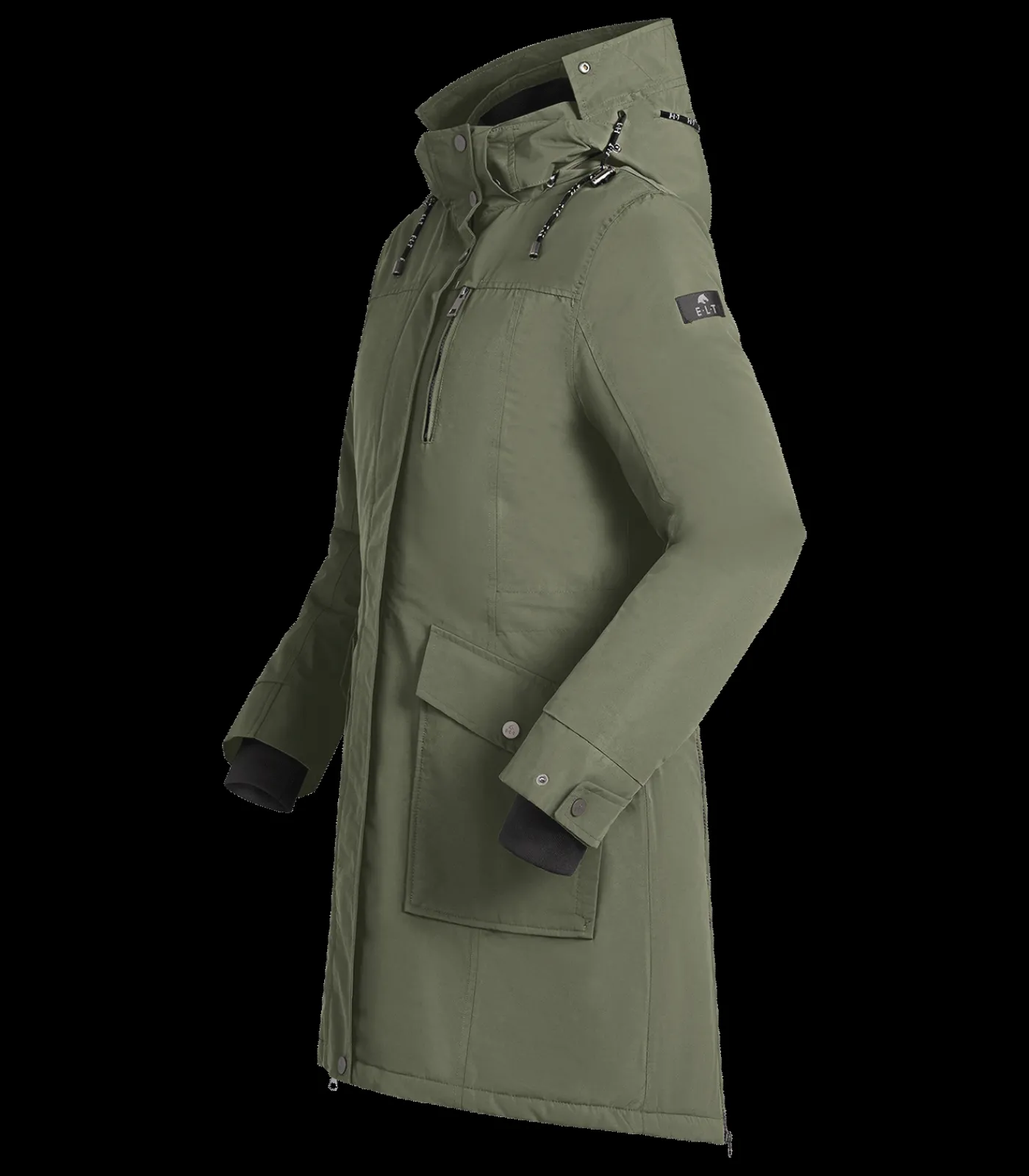 ELT Winter Reitparka Kopenhagen olive