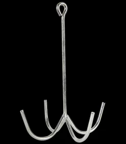 Waldhausen Zaumzeughaken, 4-armig, Metall New